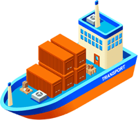 Container Ship Clipart